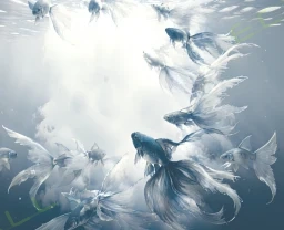 尾鳍的涟漪