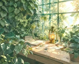 窗棂叶隙