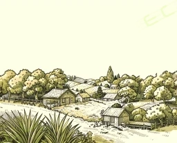 屋檐苔痕