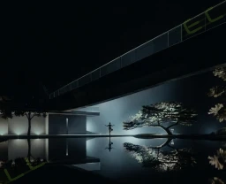 桥下独舞者