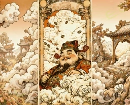 铜钱纹章